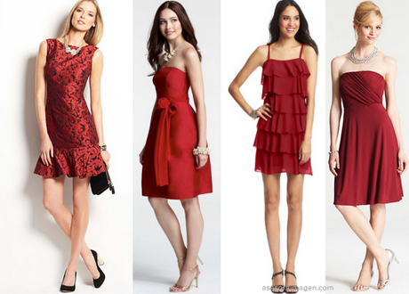 Accesorios para un vestido rojo