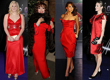 Accesorios vestido rojo
