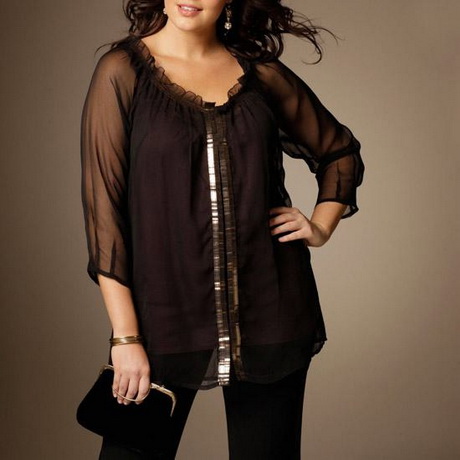 Blusones para gorditas 2014