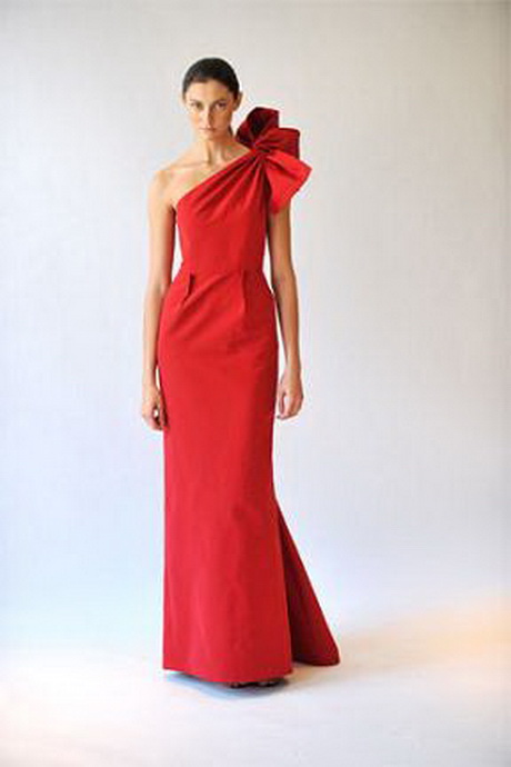 Carolina herrera vestido rojo