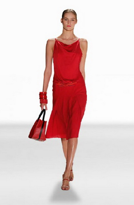 Carolina herrera vestido rojo