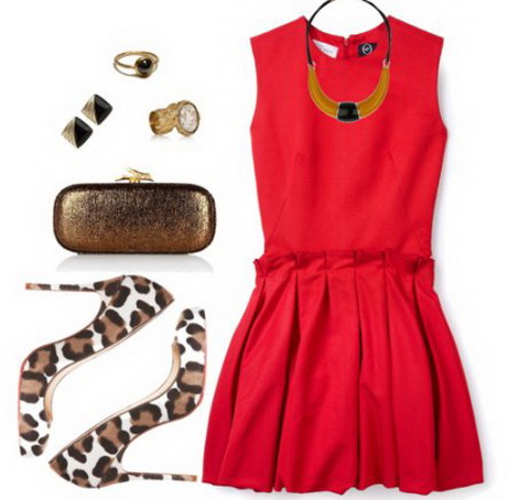 Complementos para vestido rojo
