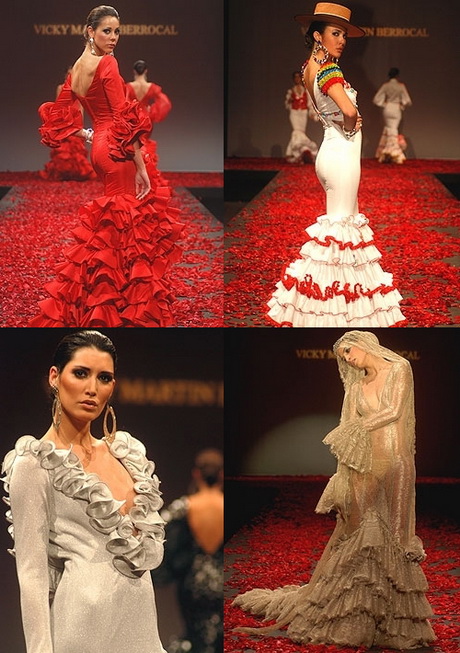 Diseñadores trajes flamenca
