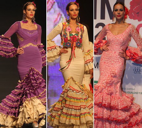 Diseñadores trajes flamenca