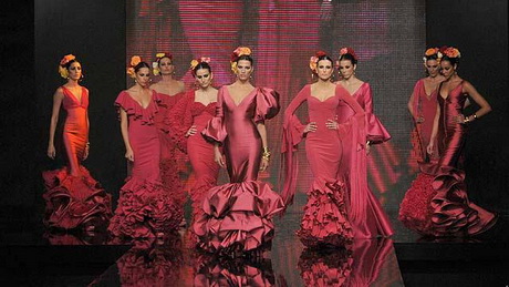 Diseño de trajes de flamenca