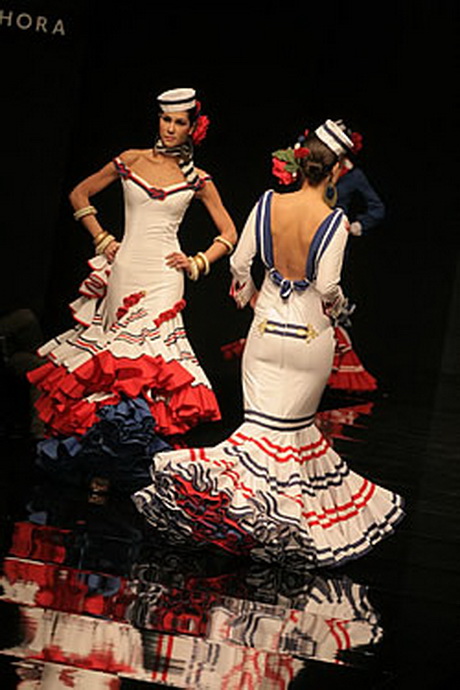 Diseño trajes de flamenca