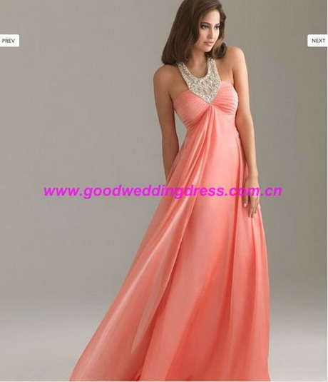 Estilo de vestidos de noche