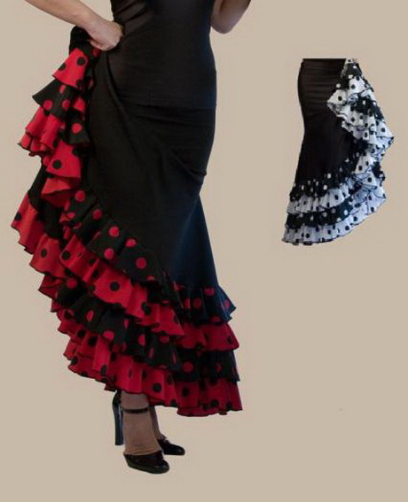 Falda de flamenco
