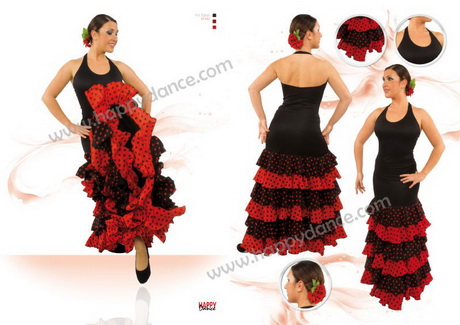 Falda flamenco