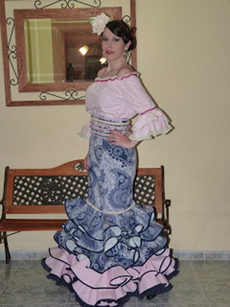 Faldas flamencas talle alto