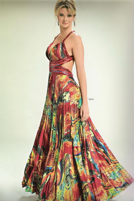 Fotos de vestidos estampados