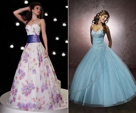 Imagenes de vestido de 15 años modernos