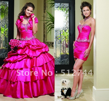 Imagenes de vestidos de 15 años desmontables 2014