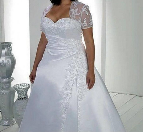 Imagenes de vestidos de novia para mujeres gorditas