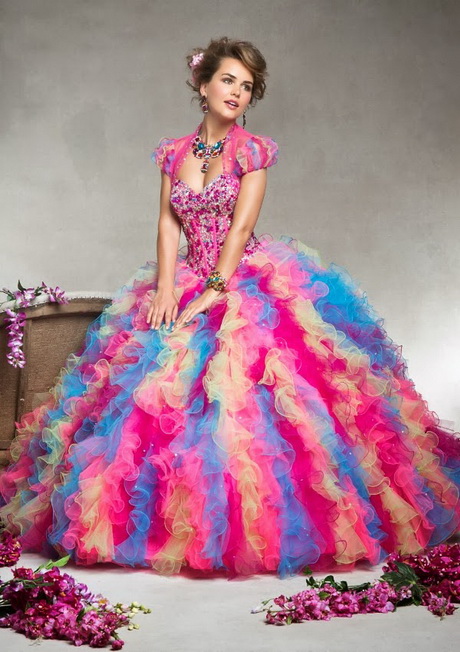 Imagenes de vestidos de quinceañeras 2014