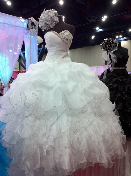 La glitter quinceanera dresses