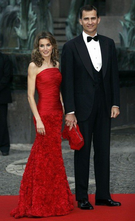 Letizia ortiz vestido rojo