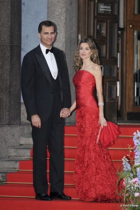 Letizia ortiz vestido rojo