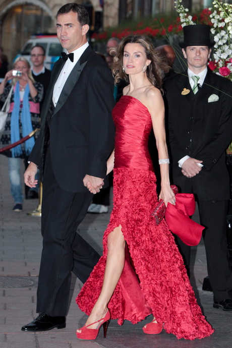 Letizia ortiz vestido rojo