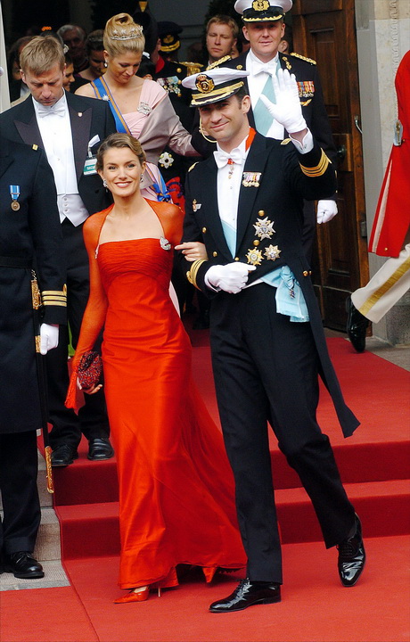 Letizia ortiz vestido rojo