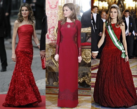 Letizia vestido rojo