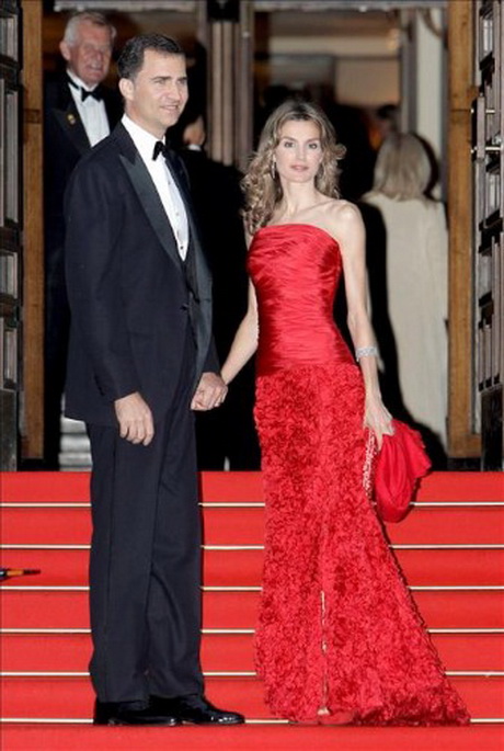 Letizia vestido rojo