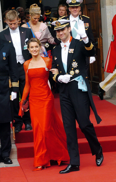 Letizia vestido rojo