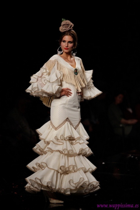 Moda de trajes de flamenca 2014