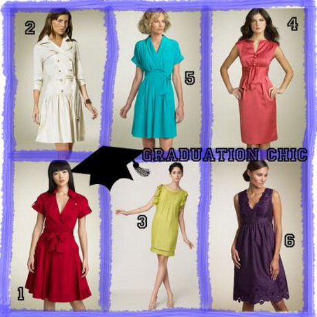Modas de vestidos para grados