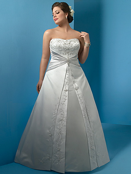 modelos de vestidos de novia para gorditas