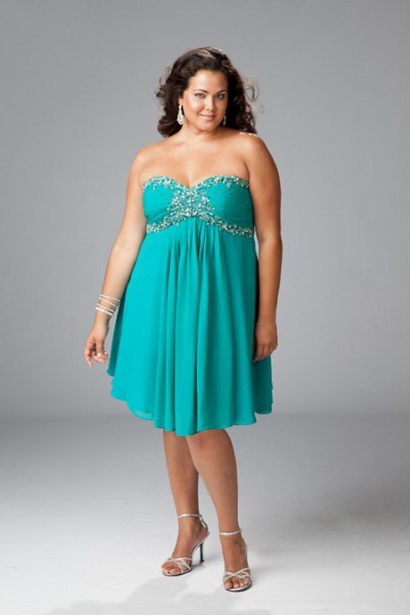 Modelo de vestidos para gorditas