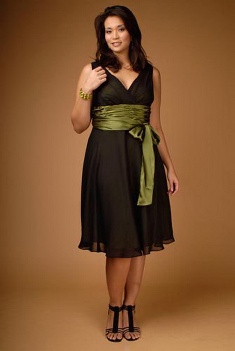Modelo de vestidos para gorditas