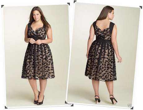 Modelo de vestidos para gorditas