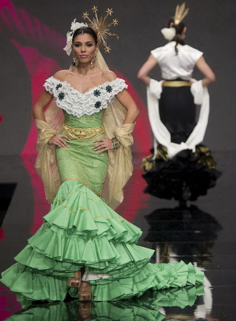 Modelos de trajes de flamenca