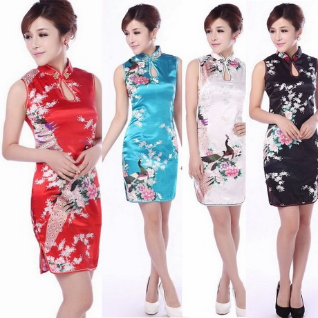 Modelos de vestidos chinos