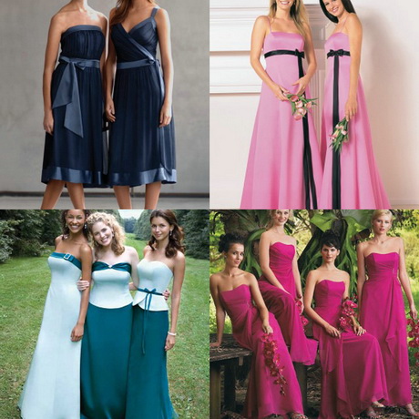 Modelos de vestidos de damas de honor