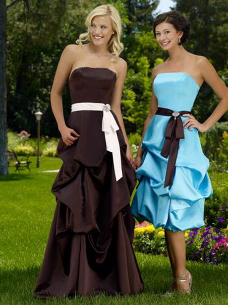 Modelos de vestidos de damas de honor