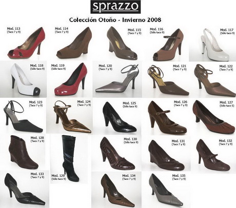 Modelos de zapatos