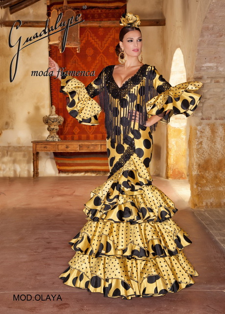 Tendencias en trajes de flamenca 2014