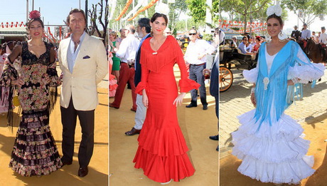 Tendencias trajes de flamenca 2014