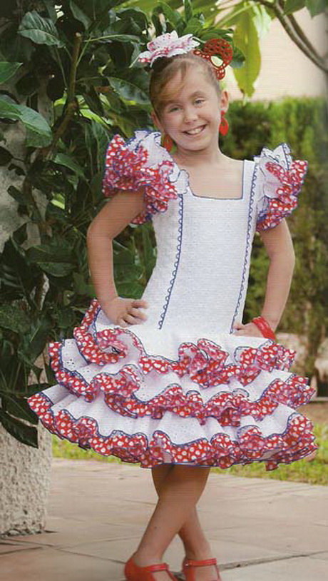 Traje de flamenca infantil