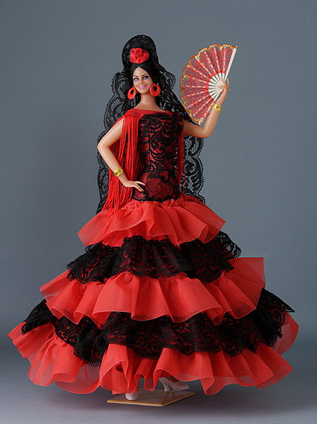Traje del flamenco
