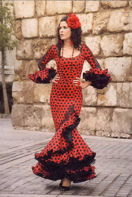 Traje flamenca