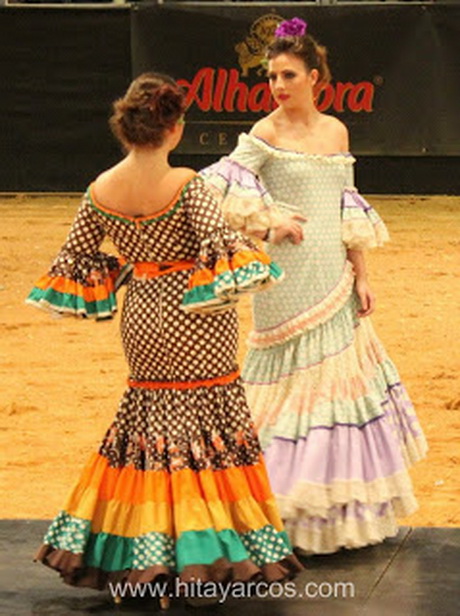 Trajes de flamenca canasteros