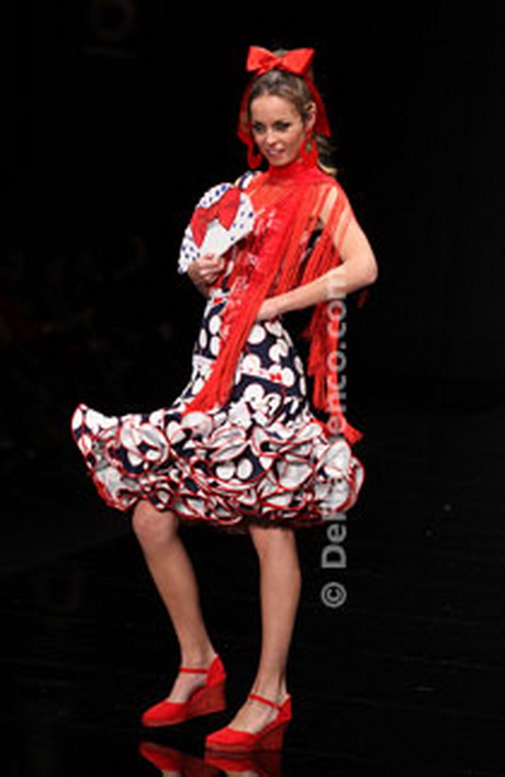 Trajes de flamenca corto