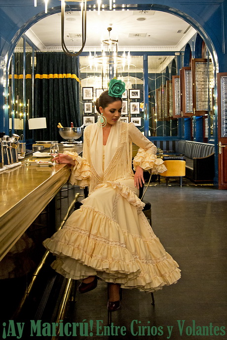 Trajes de flamenca lina 2014