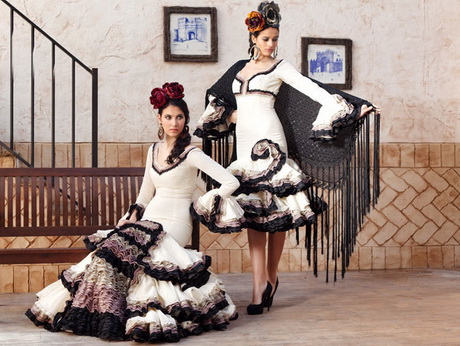 Trajes de flamenca para novias