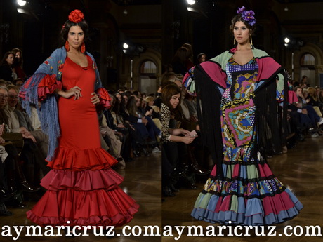 Trajes de flamenca tendencias 2014