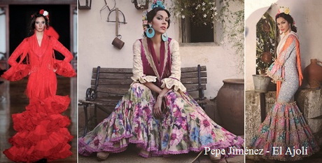 Trajes de flamenca tendencias 2014