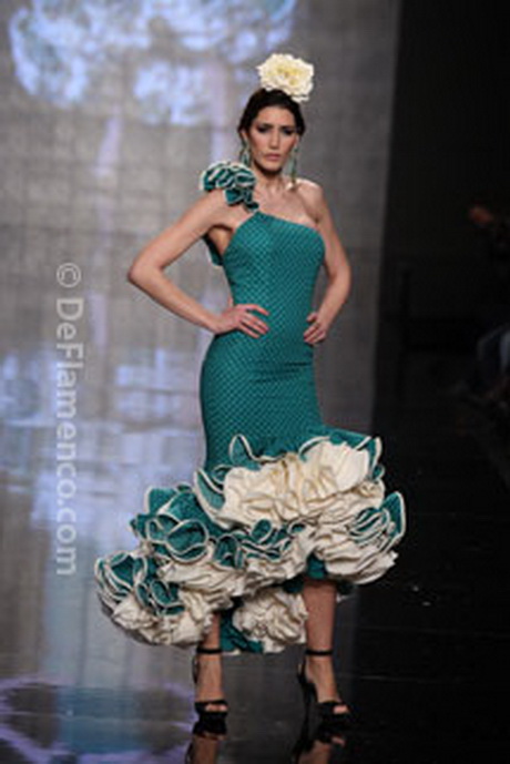 Trajes de flamenca tendencias 2014